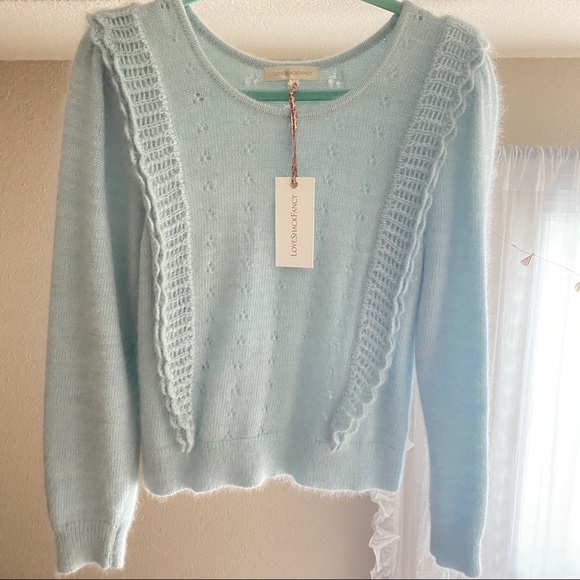 NWT LoveShackFancy Jasmine Pullover Sweater - Picture 15 of 16